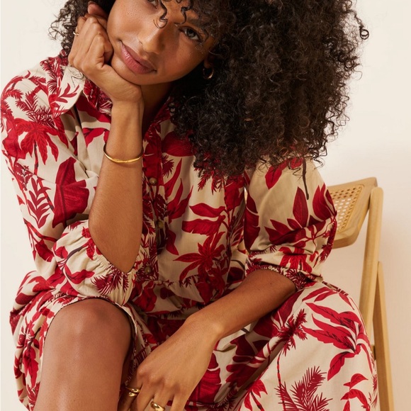 Anthropologie Maeve Bettina Tiered Dress - Picture 2 of 4